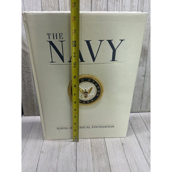 Vtg 2000 The Navy Naval Historical Foundation Padded Hardcover Historical Book - Picture 6 of 9